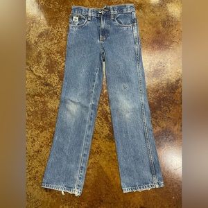Cinch Youth Cowboy Jeans size 10 slim. Adjustable waist.
